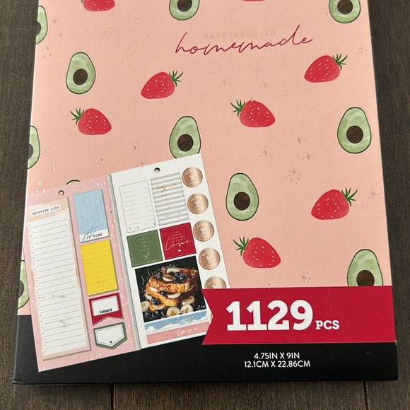 ME & MY BIG IDEAS Happy Planner Happiness is Homemade Sticker Accessory Book - Picture 3 of 9